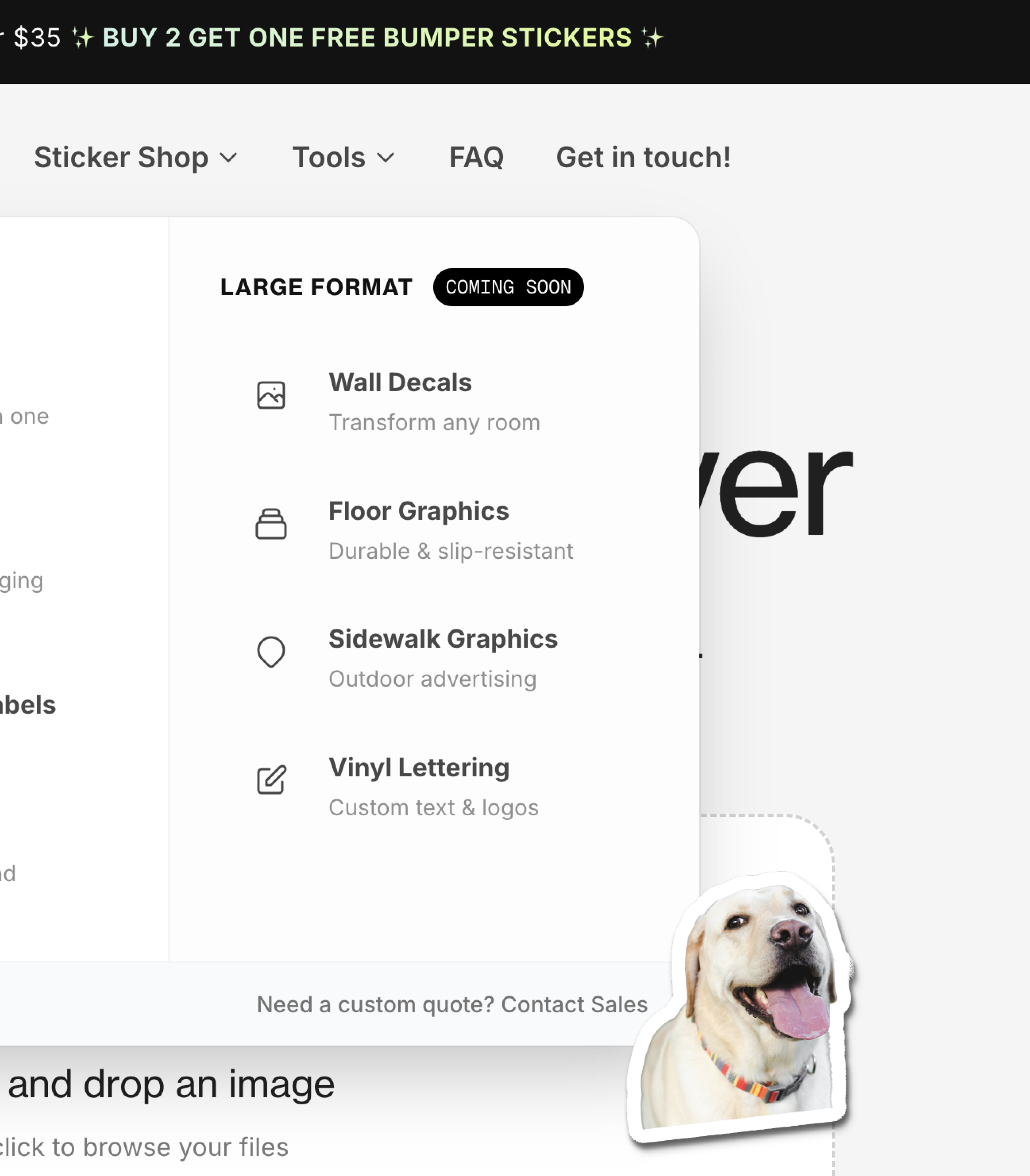 StickerGal showcase right